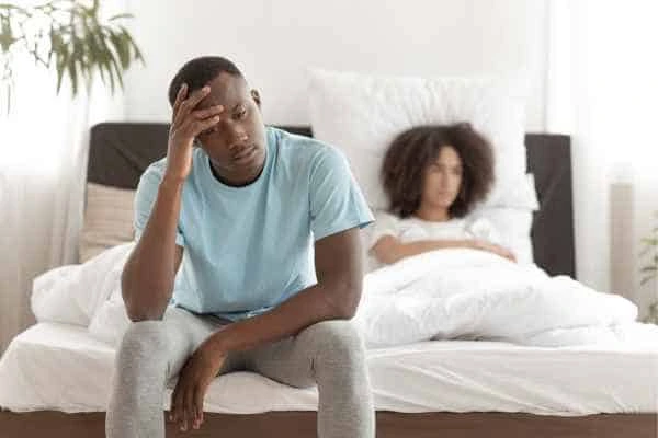 Man upset about ED symptoms Houghton Regis