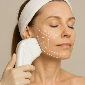 Woman having HI-FU to reduce wrinkles call LA LIPO Houghton Regis Now!