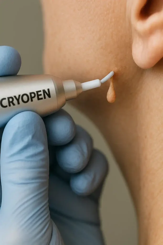 Cryopen for skin tags removal Houghton Regis speak to our team today!