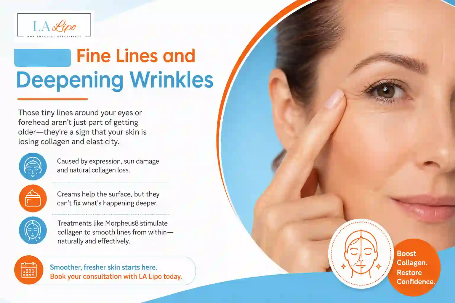 Sign #2: Fine Lines and Deepening Wrinkles Houghton Regis