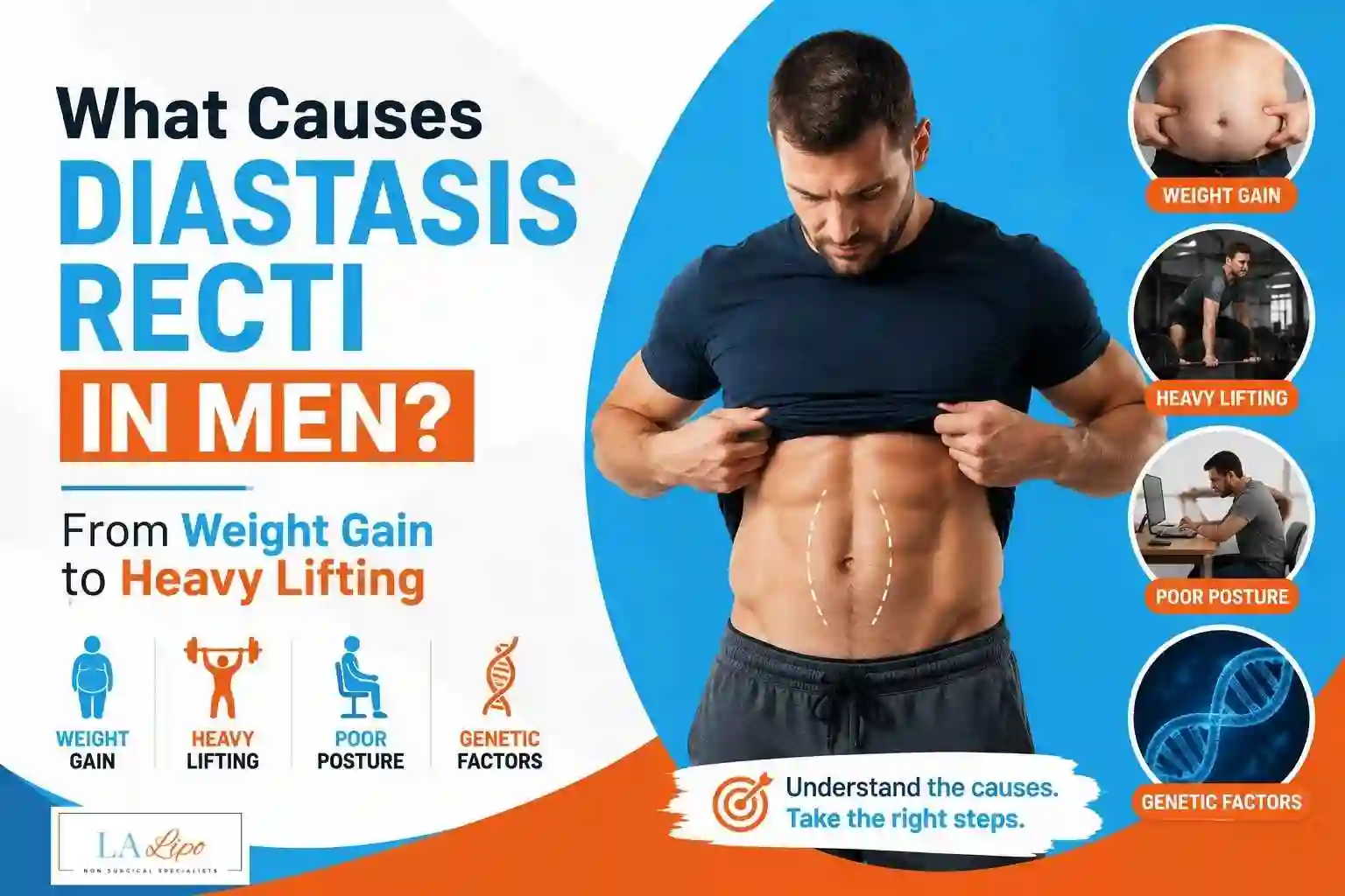 What Causes Diastasis Recti in Men? From Weight Gain to Heavy Lifting Houghton Regis